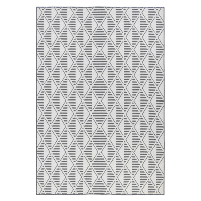 Moonsy rug- grey reversible- 160x240cm - Image 2