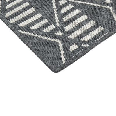 Moonsy rug- grey reversible- 160x240cm - Image 4
