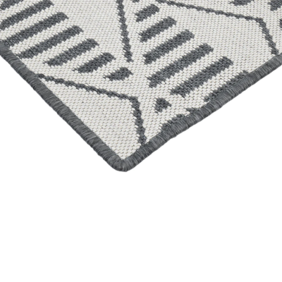 Moonsy rug- grey reversible- 160x240cm - Image 5