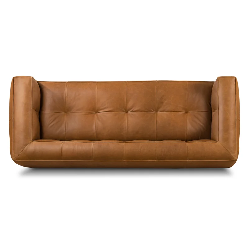 Jeff 2 seater couch cubin toffee genuine leather by INHOUSE - Image 5