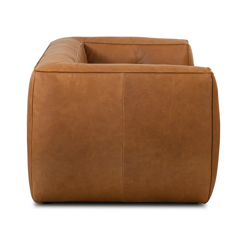Jeff 2 seater couch cubin toffee genuine leather by INHOUSE - Image 4