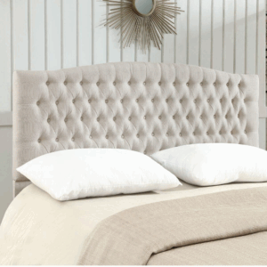 Celeste headboard polyester mouse grey