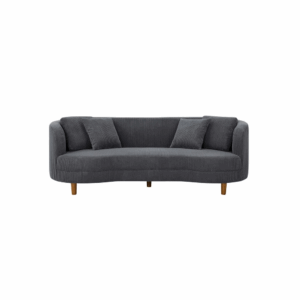 Lucy 3 seater couch dark shadow by INHOUSE