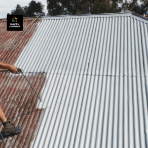 Roof painting per m2