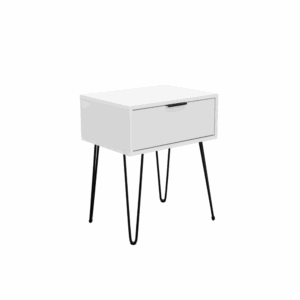 Milan pedestal white