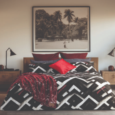Cotton rich duvet cover set- beckett- queen