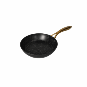 Enamel non stick frypan black 24cm