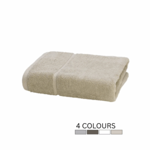 Fine cotton bath towel 525gsm