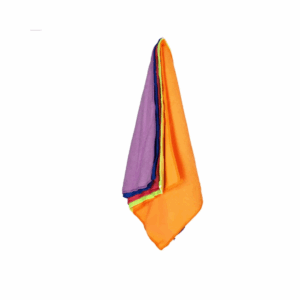 Multi colour microfiber cleaning cloths 5pc
