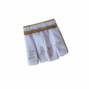 I love you serviette set of 4