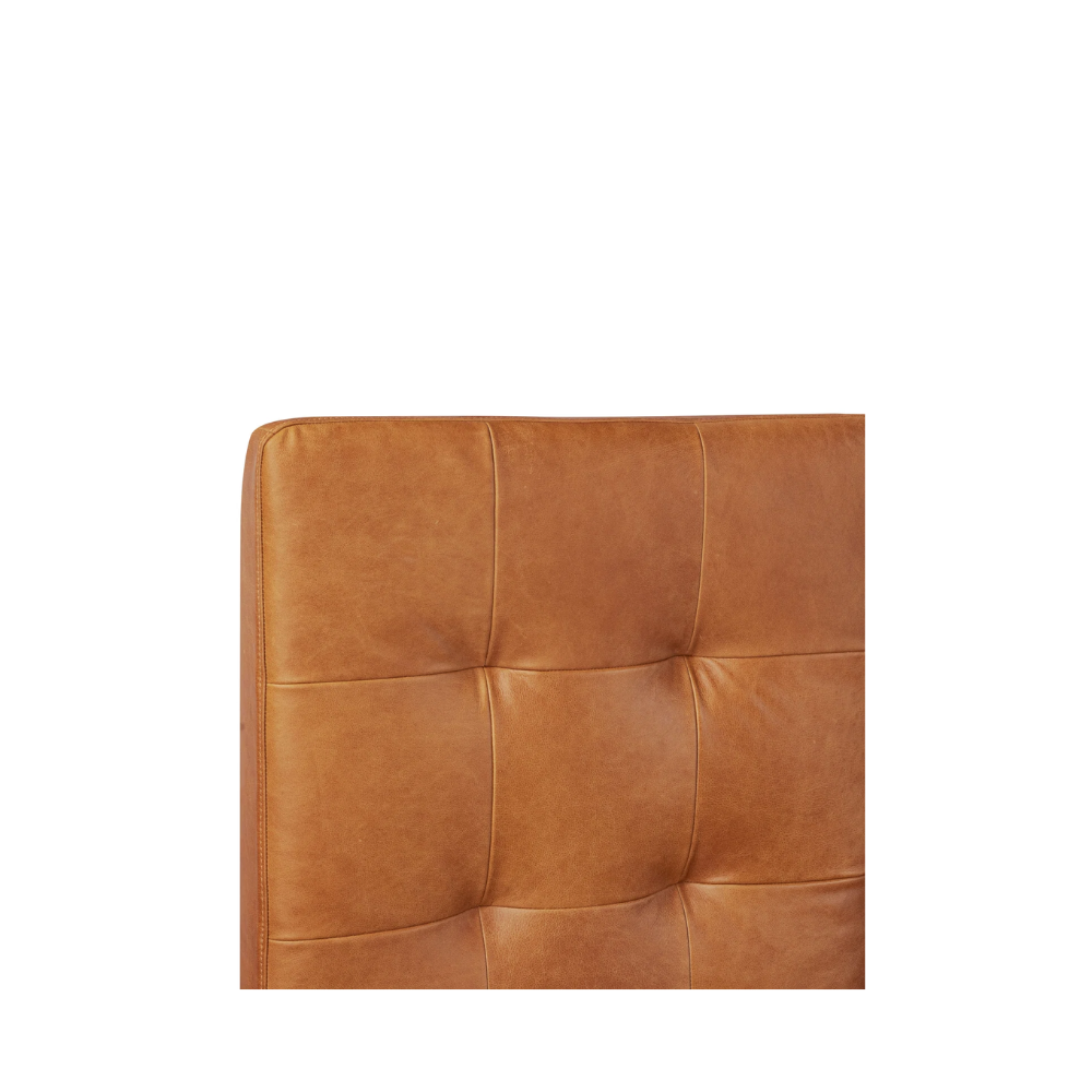 Candi headboard faux leather tan - Image 6