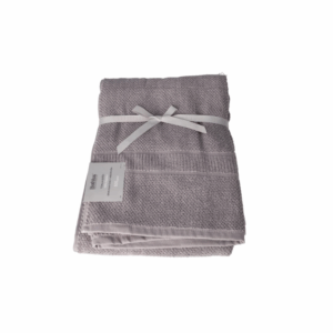 Premium cotton bath sheet 520gsm light grey