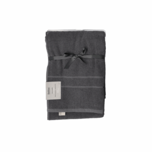 Premium cotton bath towel 520gsm dark grey