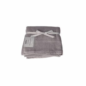 Premium cotton hand towel 520gsm light grey