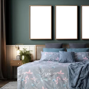 Orlander leaves 144tc cotton duvet cover set