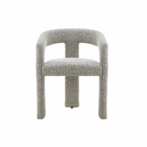 Arabella dining chair grey & black