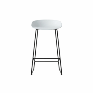 Camden kitchen stool white