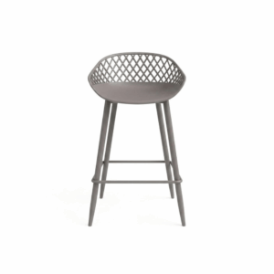 Kurv kitchen stool taupe
