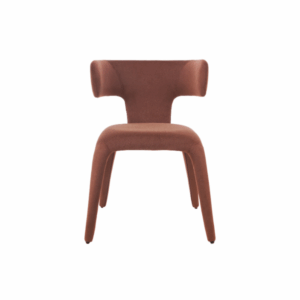 Taurus dining chair chocolate rust